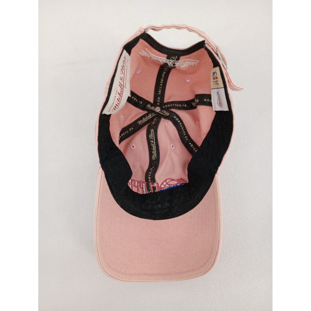 Mitchell & Ness Hat Women OS Pink LA Clippers NBA Basketball Embroidered Cap - Picture 4 of 8